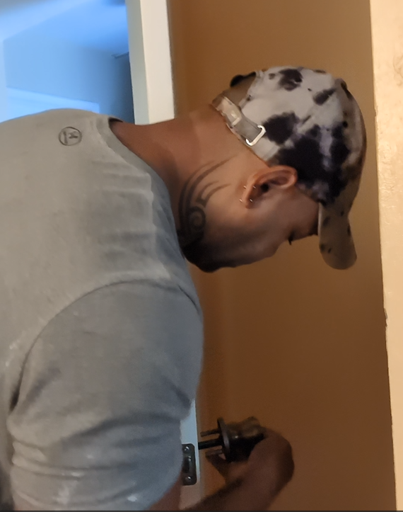 montagem fechadura